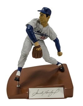Sandy Koufax Signed Salvino Los Angeles Dodgers Figurine